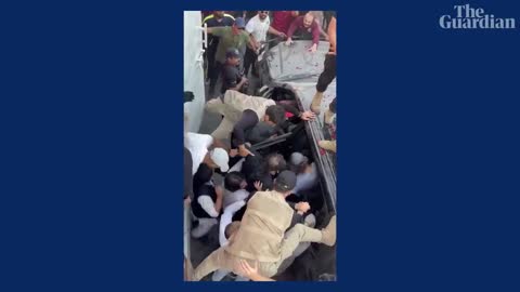 Imran Khan lifted into car after ‘assassination attempt’ in Pakistan
