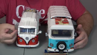 Lego 10279 Volkswagen T2 Camper Van Set Review