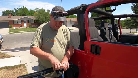 Jeep Wrangler LJ / TJ Trektop Soft Top Install
