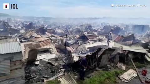 Watch: Masiphumelele homes destroyed in devastating fire