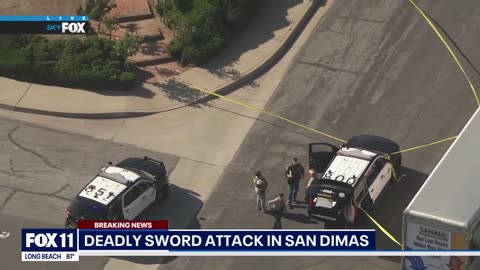 1 killed in apparent sword attack in San Dimas