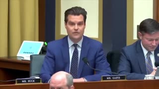 Democrats Literally SCREAM As Matt Gaetz Whips Out Hunter’s Laptop In FBI Hearing | Room Goes Crazy