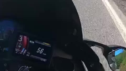 Kawasaki Ninja H2 riding the twisty backroads