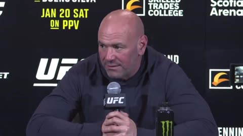 Dana White claps back at WOKE reporter who questions Strickland's Homophobic Comments