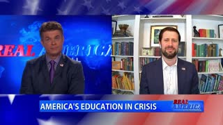 REAL AMERICA -- Dan Ball W/ Brandon Michon, Indoctrination In Schools, 1/21/22