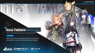 Arknights 4th Anniversary CV Greetings 05