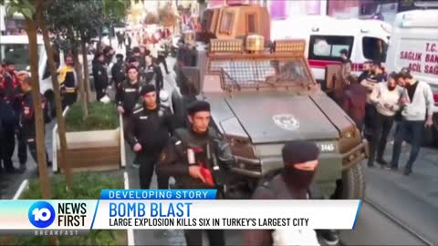 Large Explosion Kills Six In Istanbul, Turkey
