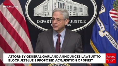 Corrupt A.G. Merrick Garland Repeats Huge Lie About J6 During Press Conference