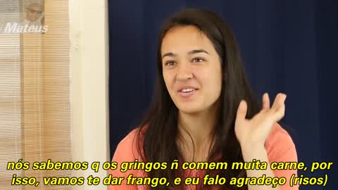 Gringa explicando comida Brasileira (Brazilian food is so good!)