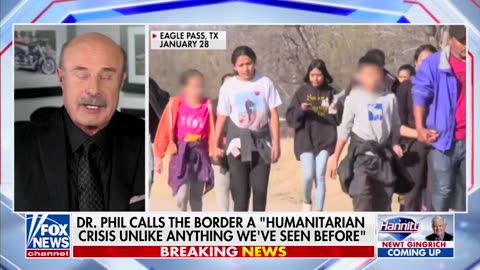 'Just Insane': Dr. Phil Tells Hannity He Was 'Shocked' By Visit To US-Mexico Border