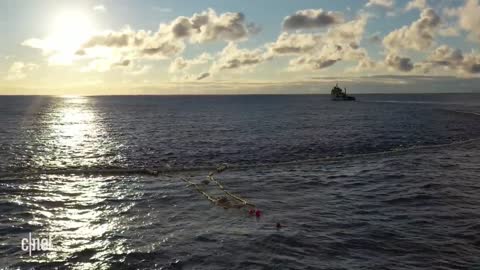 The Ocean Cleanup begins cleaning the Great Pacific Garbage Patch