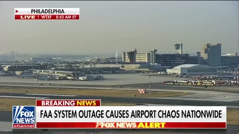 Pete Buttigieg called out after FAA grounds all flights