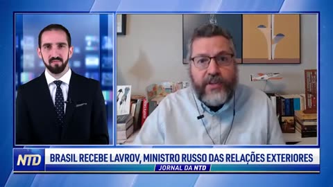 Ernesto Araújo comenta visita de ministro de Putin a Lula