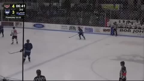 An episode in ice hockey