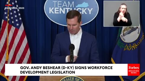 Governor Andy Beshear Signs New Kentucky Workforce Development Legislation Into Law