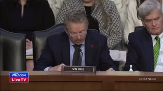 Rand Paul Grills Moderna CEO Stéphane Bancel, Paid Fauci NIH $400 Million