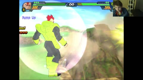 Android 16 VS Perfect Cell In A Dragon Ball Z Budokai Tenkaichi 3 Battle