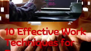 10 Effective Work Techniques for Programmers