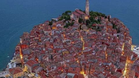 Rovinj a Croatian fishing port on the west coast of the Istrian Peninsula.