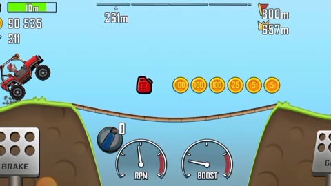 Hill Climb Racing Level 4 to Fun And Enoy