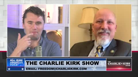 Rep. Chip Roy tells Charlie Kirk how big spending bills get passed