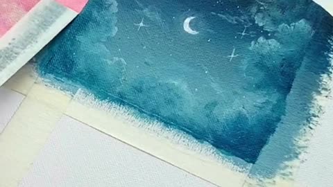 Sky painting part 2 : Night Sky