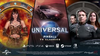 Pinball FX - Official Universal Pinball TV Classics Announcement Trailer