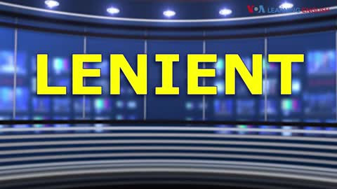 News words: lenient