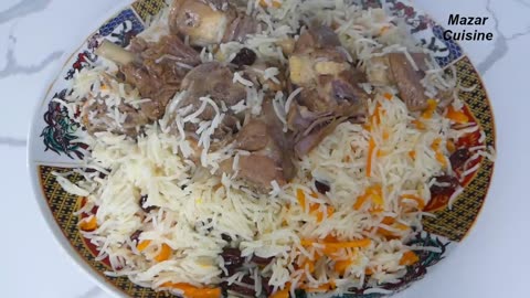Kabuli pulao recipe