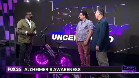 Pedego Bikes customizes special bike to raise awareness for Alzheimer's awareness
