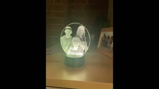 Mothers Day Edge Lit Nightlight Photo Gift