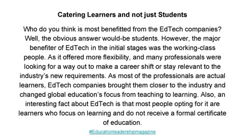 EdTech Companies Bringing Global Education Learning Together