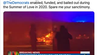 Two Years of riots preceded the Jan6 Protests. Not ONE Democrat condemned them.