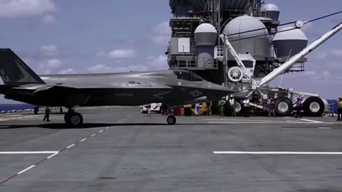 F-35B in action.