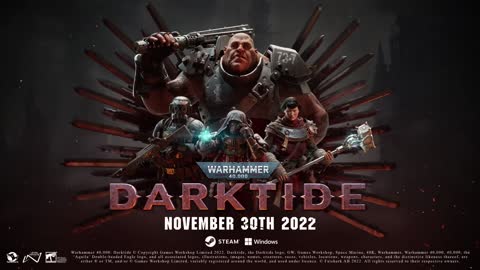 Warhammer 40,000: Darktide Official Closed Beta Test Trailer