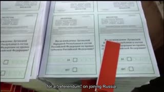 That's how in the so-called The "Luhansk People's Republic" hastily prints ballots for the "refere