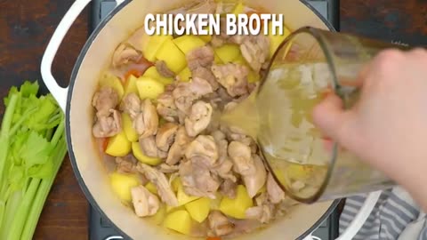 Best Chicken Stew Recipe #chickenstew #chickenrecipes #sweetandsavorymeals