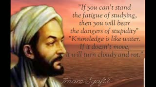 quotes the pearls of Imam Syafi'i about science.
