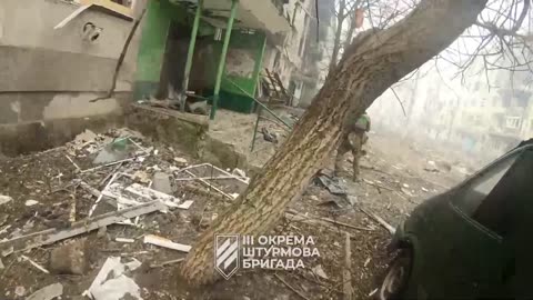 World War IV, Ukraine against Russia, This is what street fighting in Bakhmut .UA