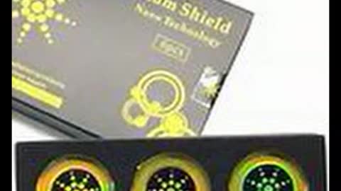 Introducing Negative Ions Sticker EMF Shield for Electronics like Phones and Radios.