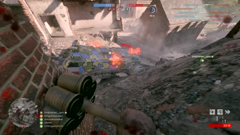 Battlefield 1 - Urra brasil - divertido tanque com amigos - Tank not always best.