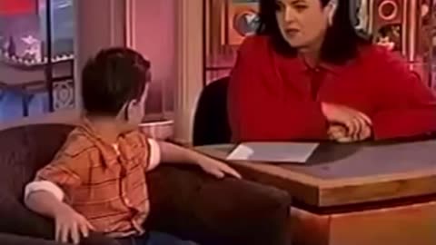 MJF in 2001 on The Rosie O'Donnell Show