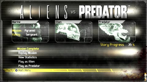 Aliens vs Predator PS3 Marine Campaign Playstation 3