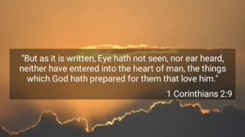 First Corinthians 2:9