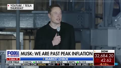Elon Musk Guesses That We'll See a 'Mild Recession' Over the Next 18 Months