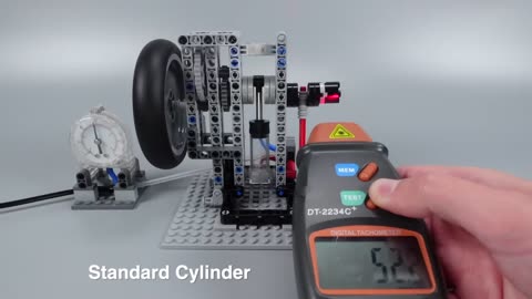 Running Lego Engines with Air