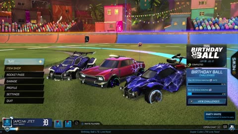 Flying High In The Sky On Rocket League