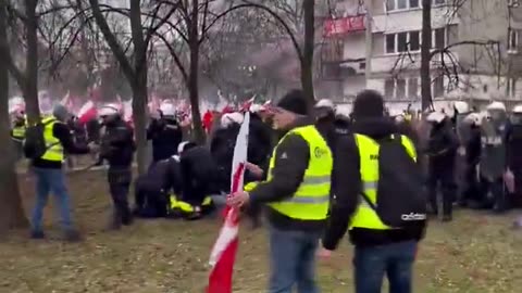 Polish people are defending food.