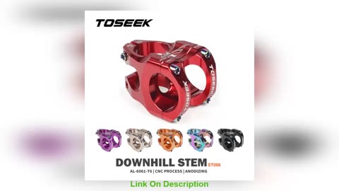 Best Seller TOSEEK ST006 MTB Stem Aluminum Alloy Ultra
