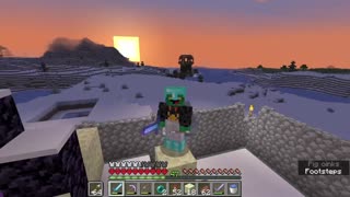 Minecraft Hardcore 100 Days: First Time NOOB Ever Defeats the Ender Dragon! Pt.3
